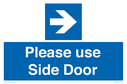 please-use-side-door~